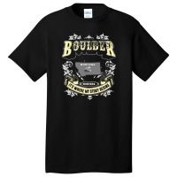 Boulder Montana Montana It Is Where My Story Begins America Basic T-shirt | Artistshot