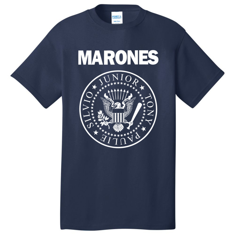 Marones (white) Basic T-shirt by cm-arts | Artistshot