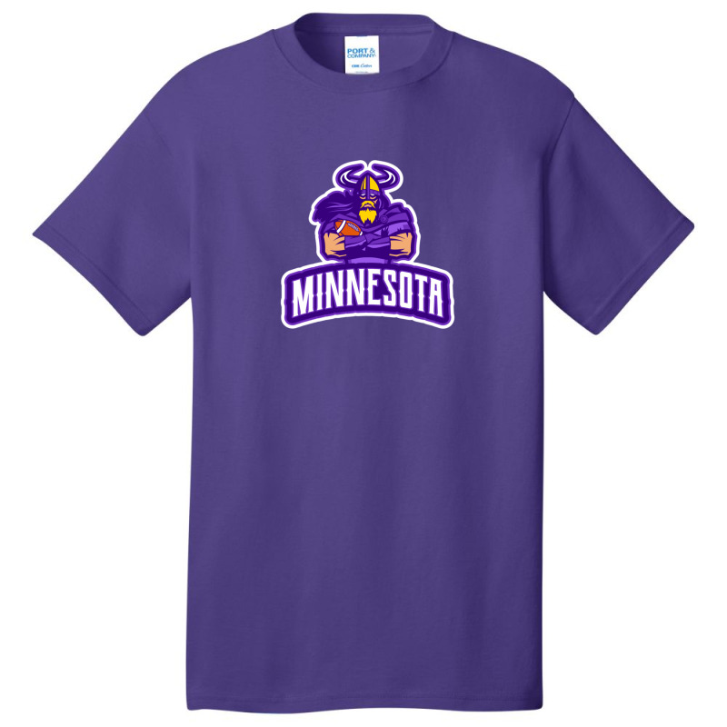 American Football Minnesota Design Basic T-shirt | Artistshot