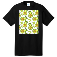 Cartoon Fruits And Adorable Soft Kiwi Basic T-shirt | Artistshot