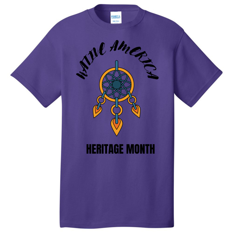 Native America Heritage Month Basic T-shirt by cm-arts | Artistshot