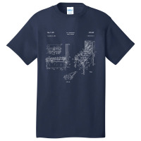 Classic Retro Pinball Pinball Patent Gift Basic T-shirt | Artistshot