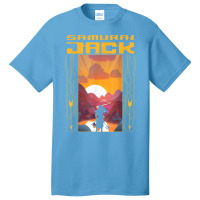 Samurai Jack Sunrise Basic T-shirt | Artistshot