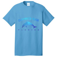 Clearwater Beach Florida Dolphin Lover Scuba Diving Vacation Basic T-shirt | Artistshot