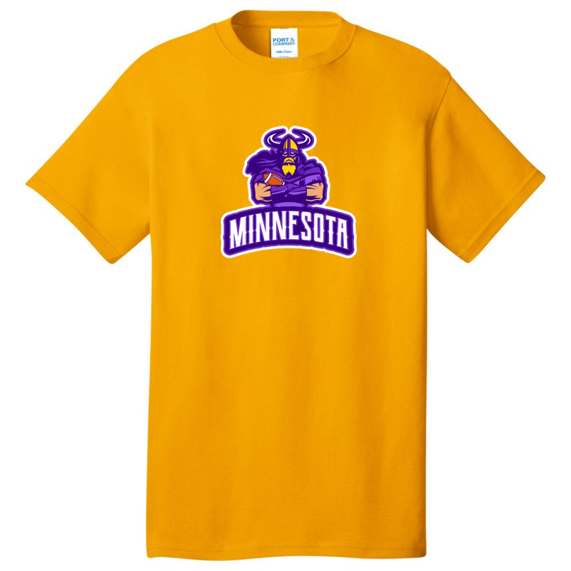 American Football Minnesota Design Basic T-shirt | Artistshot