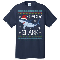 Merry Our Xmas Christmas Day Daddy Ugly Sweater Snow Noel Costume Dadd Basic T-shirt | Artistshot