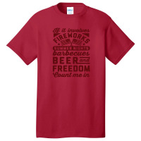 If It Involves Fireworks Count Me In - American Basic T-shirt | Artistshot