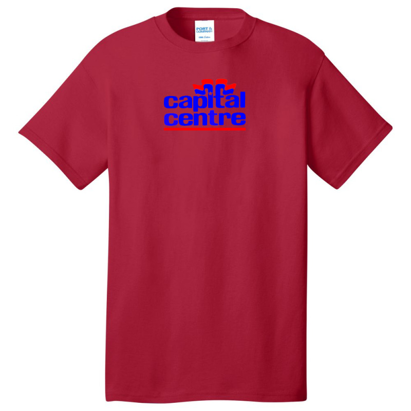 Capital Centre Basic T-shirt by BrianDavis | Artistshot