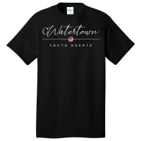 Watertown  South Dakota Sd On Watertown T Shirt Basic T-shirt | Artistshot