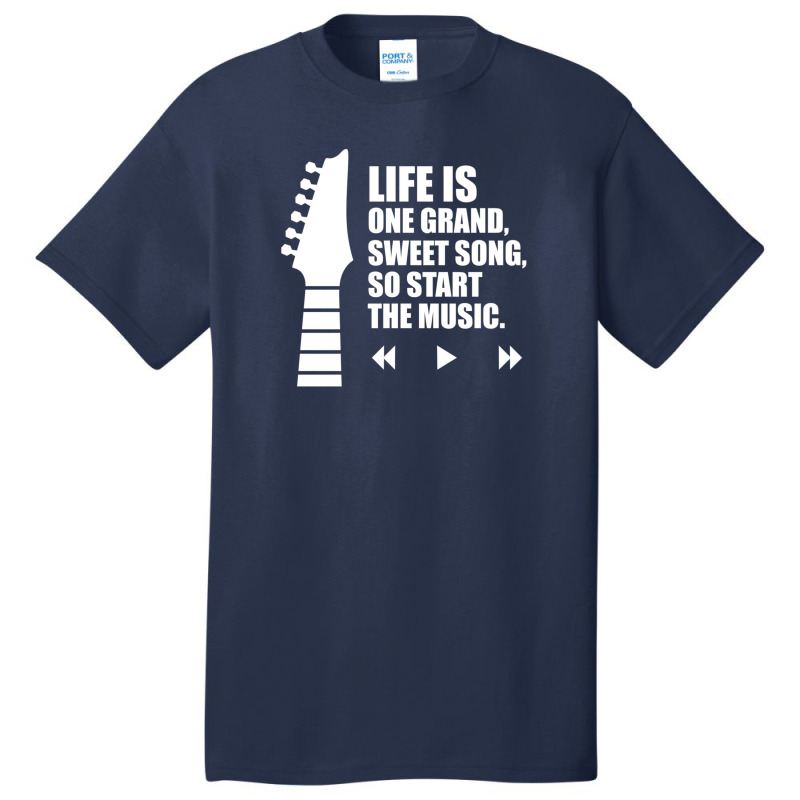 Life Is One Grand Basic T-shirt | Artistshot