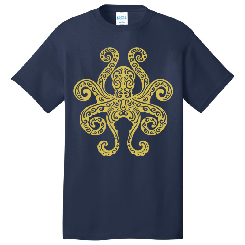 Octopus Tribal Art Marine Ocean Life Long Sleeve T Shirt Basic T-shirt | Artistshot