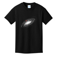 Awesome You Are Here Milky Way Galaxy Premium T Shirt Basic Youth T-shirt | Artistshot