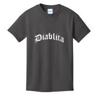 Womens Diablita Chola Chicana Mexican American Pride Hispanic V-neck Basic Youth T-shirt | Artistshot