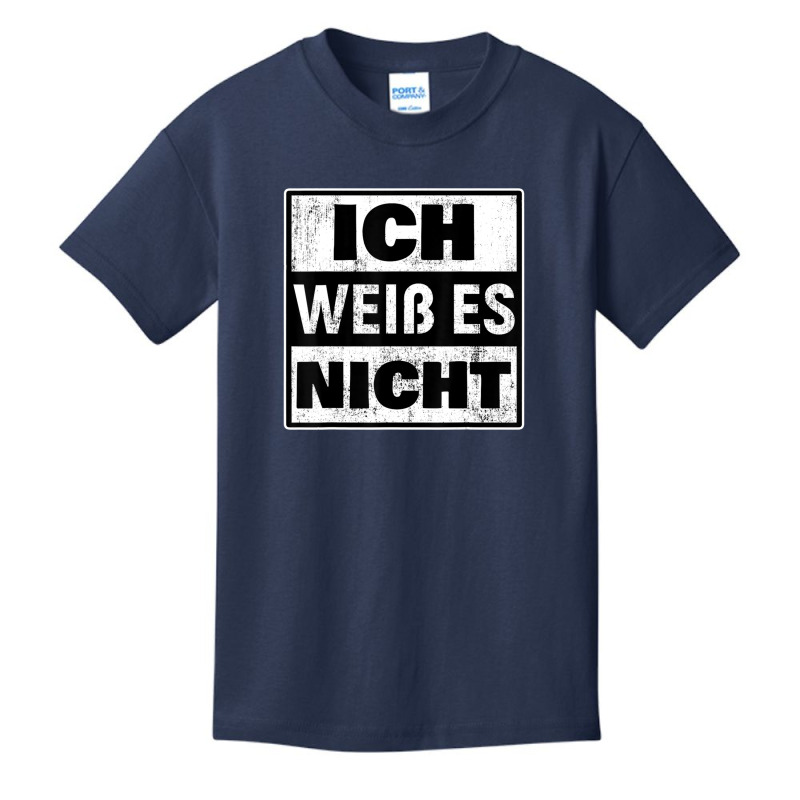 German I Don't Know Germany Language Quote Flag Basic Youth T-shirt | Artistshot