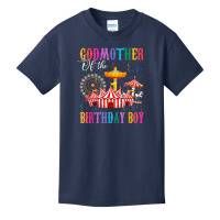 Godmother Of Birthday Boy Ringmaster Circus Birthday Party T Shirt Basic Youth T-shirt | Artistshot