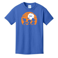 Peanuts  Halloween  Trick Or Treat Silhouettes Basic Youth T-shirt | Artistshot