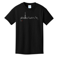 Paris Eiffel Tower Panorama Souvenir T Shirt Basic Youth T-shirt | Artistshot