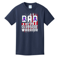 Clubfoot Awareness Warrior Dad Ctev Tev Survivor Basic Youth T-shirt | Artistshot