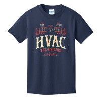 The Man The Myth Hvac Technician Ac Tech Repairman Basic Youth T-shirt | Artistshot