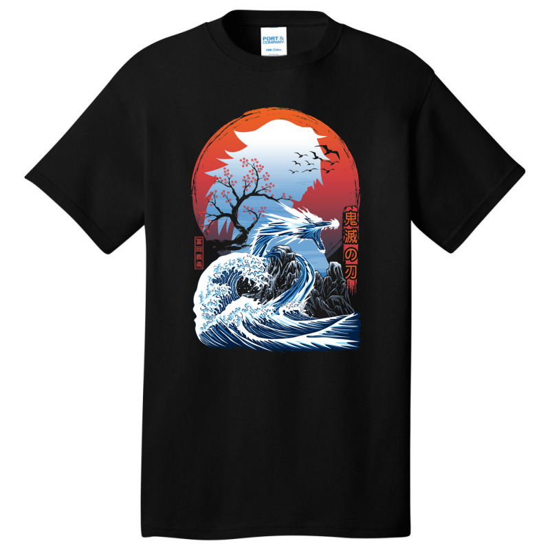 The Great Water Dragon Basic T-shirt | Artistshot