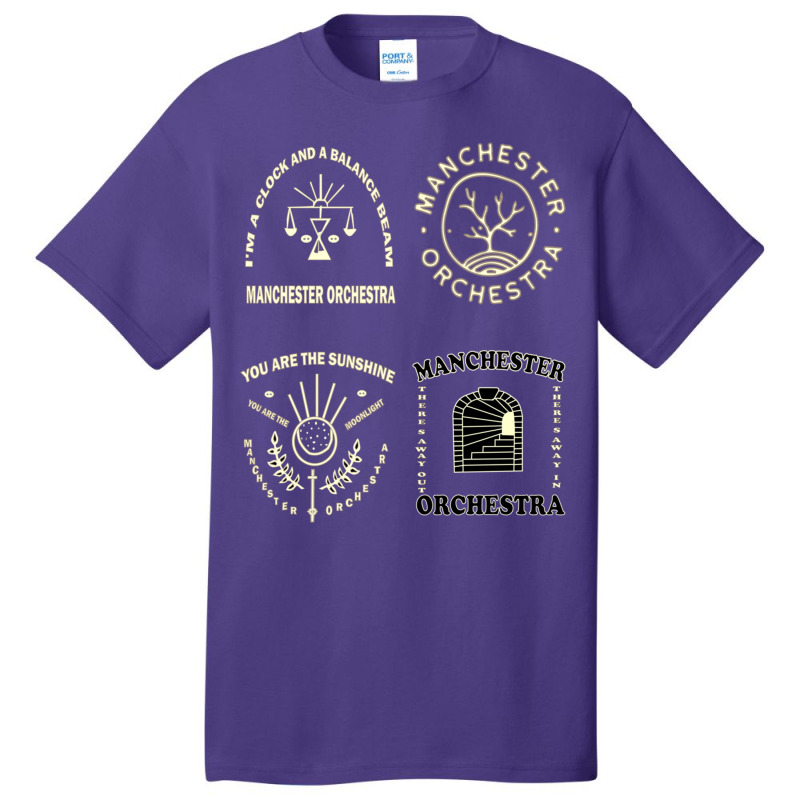 Manchester Orchestra Basic T-shirt | Artistshot