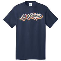 I Love La Habra City Usa Retro Vintage Basic T-shirt | Artistshot