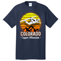 Copper Mountain Colorado Snowboarding Basic T-shirt | Artistshot