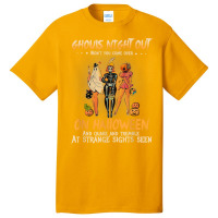 Ghouls Night Out Won't You Come Over On Halloween Funny Basic T-shirt | Artistshot