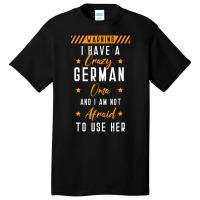 German Oma Deutschland Grandmother Germany Grandchildren Basic T-shirt | Artistshot