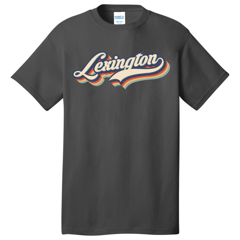 I Love Lexington City Usa Retro Vintage Basic T-shirt | Artistshot