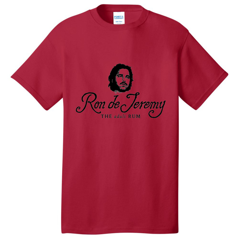 Ron De Jeremy The Adult Rum Basic T-shirt by Ariannajamie | Artistshot