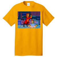 Devil Flanders The Simpsons Basic T-shirt | Artistshot