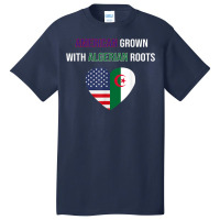 American Grown With Algerian Roots T Shirt Basic T-shirt | Artistshot