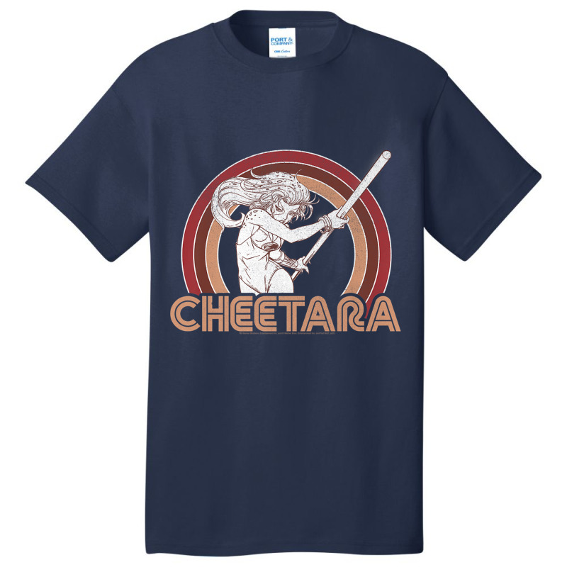 Thundercats Cheetara Retro Rainbow Premium T Shirt Basic T-shirt by cm-arts | Artistshot