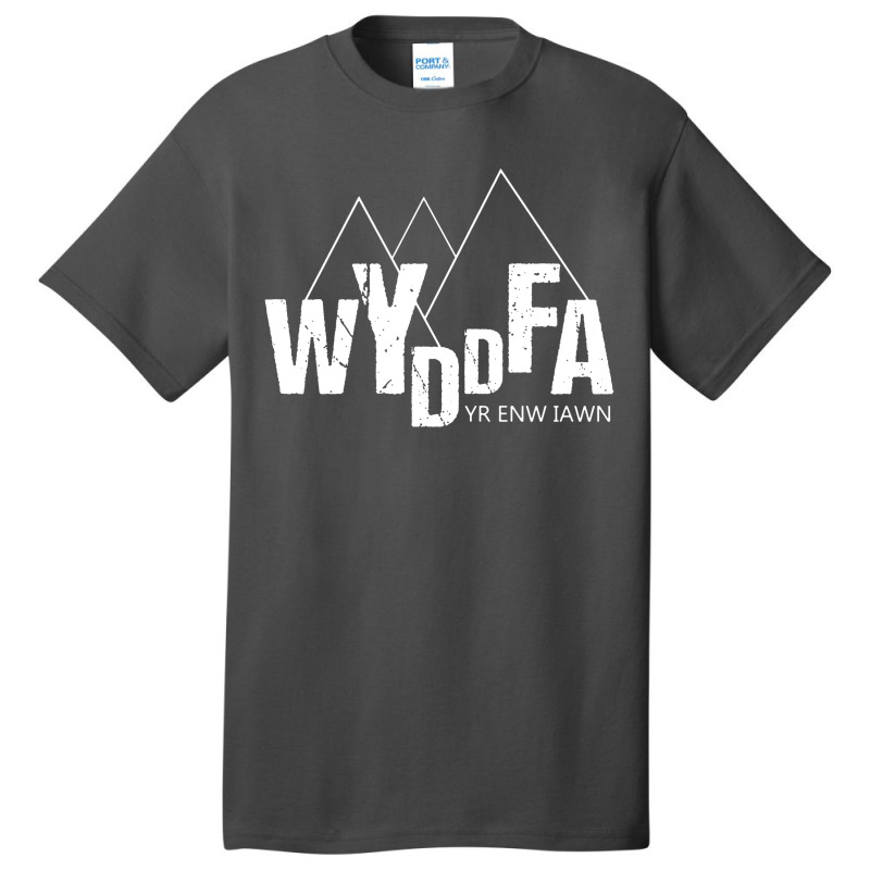 Wyddfa Yr Enw Iawn Basic T-shirt | Artistshot