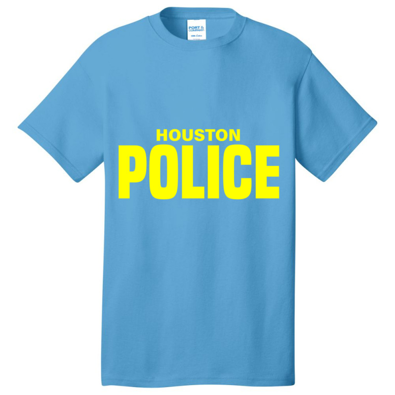 City Of Houston Police Officer Texas Policeman Uniform Duty Long Sleev Basic T-shirt | Artistshot