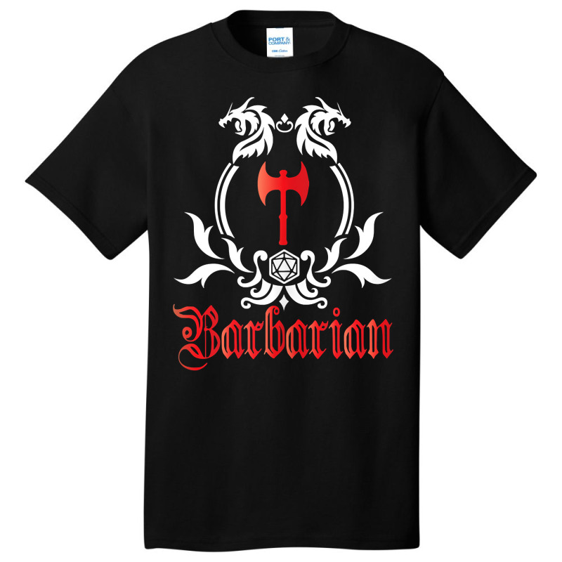 Barbarian Class Tank Top Basic T-shirt by cm-arts | Artistshot