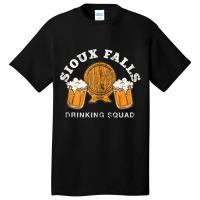 Sioux Falls Drinking Squad South Dakota Homebrewing Sd Tank Top Basic T-shirt | Artistshot