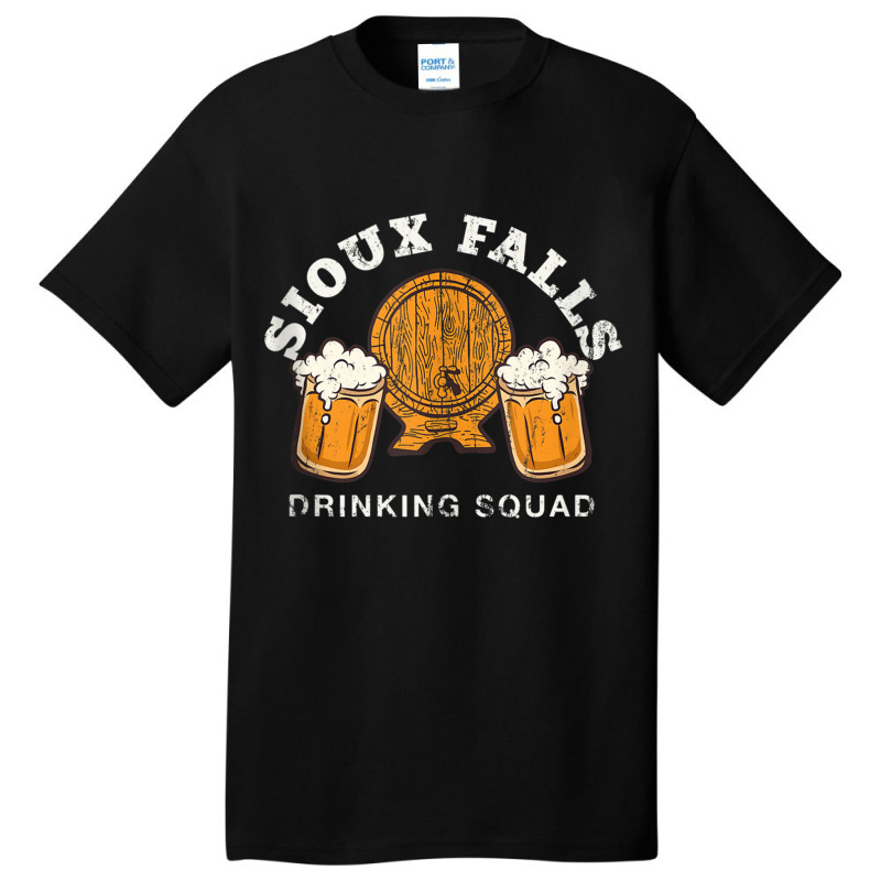 Sioux Falls Drinking Squad South Dakota Homebrewing Sd Tank Top Basic T-shirt by cm-arts | Artistshot