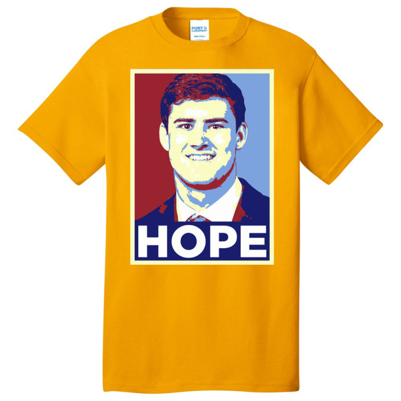 Daniel Jones Hope New York Football Draft Pick Fan T Shirt Basic T-shirt | Artistshot