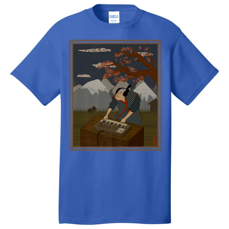 Japanese Style Synthesizer Player Premium T Shirt Basic T-shirt | Artistshot