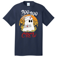 Halloween Nurse Boo Boo Crew With Bandage Basic T-shirt | Artistshot