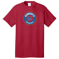 Minnesota Basketball Basic T-shirt | Artistshot