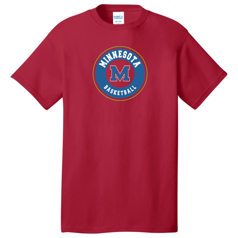 Minnesota Basketball Basic T-shirt | Artistshot