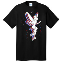 Peter Pan Tinker Bell Americana Basic T-shirt | Artistshot