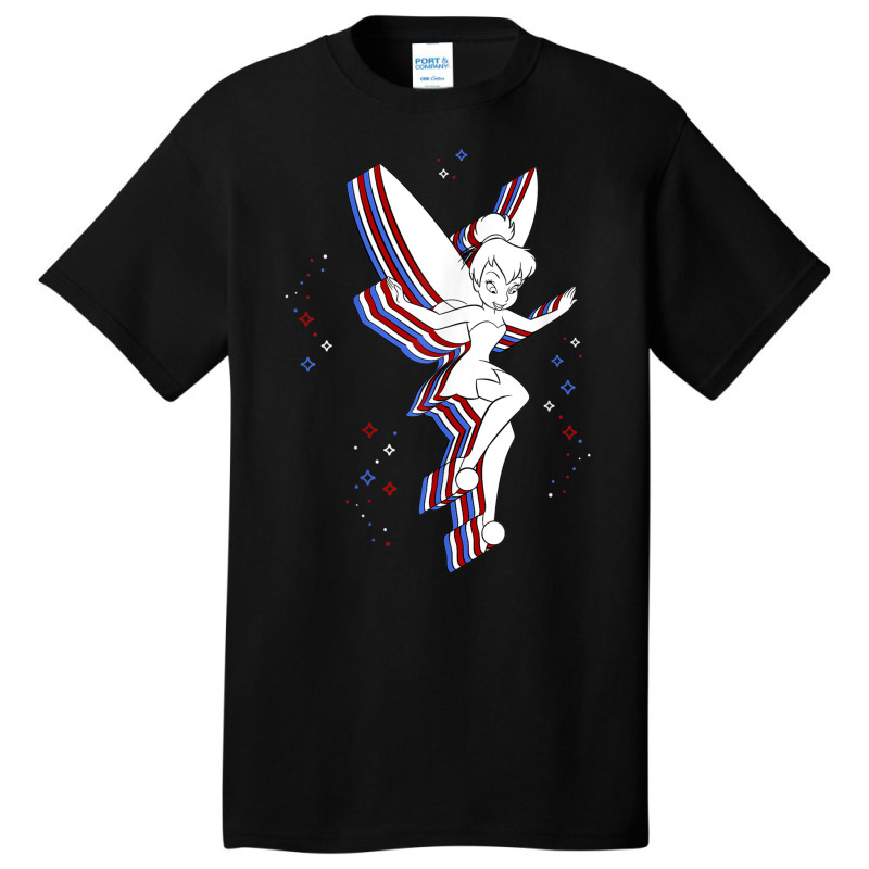 Peter Pan Tinker Bell Americana Basic T-shirt by CrawfordMoes | Artistshot