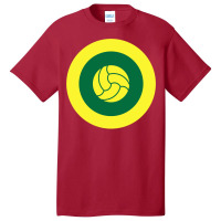 Yellow And Green Football Colours Classic Basic T-shirt | Artistshot