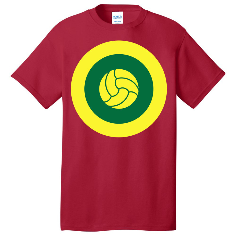 Yellow And Green Football Colours Classic Basic T-shirt | Artistshot