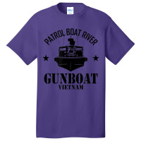 Patrol Boat River Pbr Gunboat Vietnam Subdued Veterans Day T Shirt Basic T-shirt | Artistshot