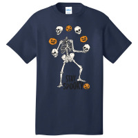 Stay Spooky Skeleton -  Inside Halloween  - Black Halloween  - Funny H Basic T-shirt | Artistshot